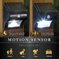 Classy Caps Black Solar Motion Sensor Deck and Wall Light
