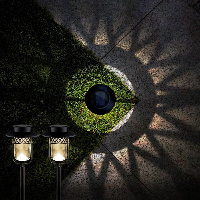 Classy Caps Black Stainless Steel Landscape, Path & Garden Light - 2 Pack