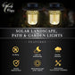 Classy Caps Black Stainless Steel Landscape, Path & Garden Light - 2 Pack