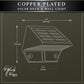 Classy Caps Copper Plated Deck & Wall Light
