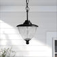 Classy Caps Eclipse Black Solar Hanging Chandelier