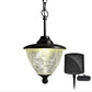 Classy Caps Eclipse Black Solar Hanging Chandelier
