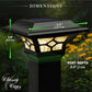 Classy Caps Kingston Black Cast Aluminum Solar Post Cap
