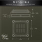 Classy Caps Muskoka 4" x 4" Black Universal Solar Dock, Deck & Post Cap Light