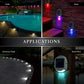 Classy Caps Portland Gray Smart Solar Driveway/Wall Light