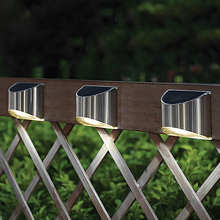 Classy Caps Stainless Steel Deck & Wall Light