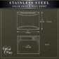 Classy Caps Stainless Steel Deck & Wall Light