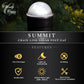 Classy Caps Summit Black Chainlink ABS Solar Post Cap