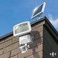 Classy Caps White ABS Super Bright 100 LED Solar Motion Security Light