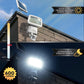 Classy Caps White ABS Super Bright 100 LED Solar Motion Security Light