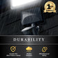 Classy Caps White ABS Super Bright 100 LED Solar Motion Security Light
