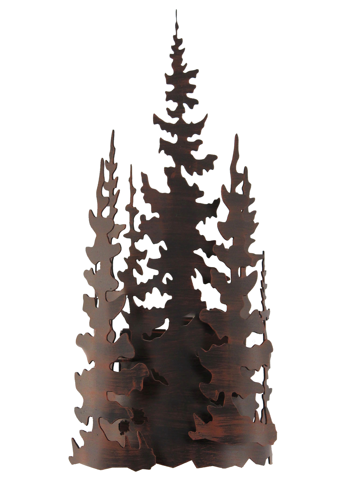 Coast Lamp Manufacturing 18"H Iron Trees Wall Sconce