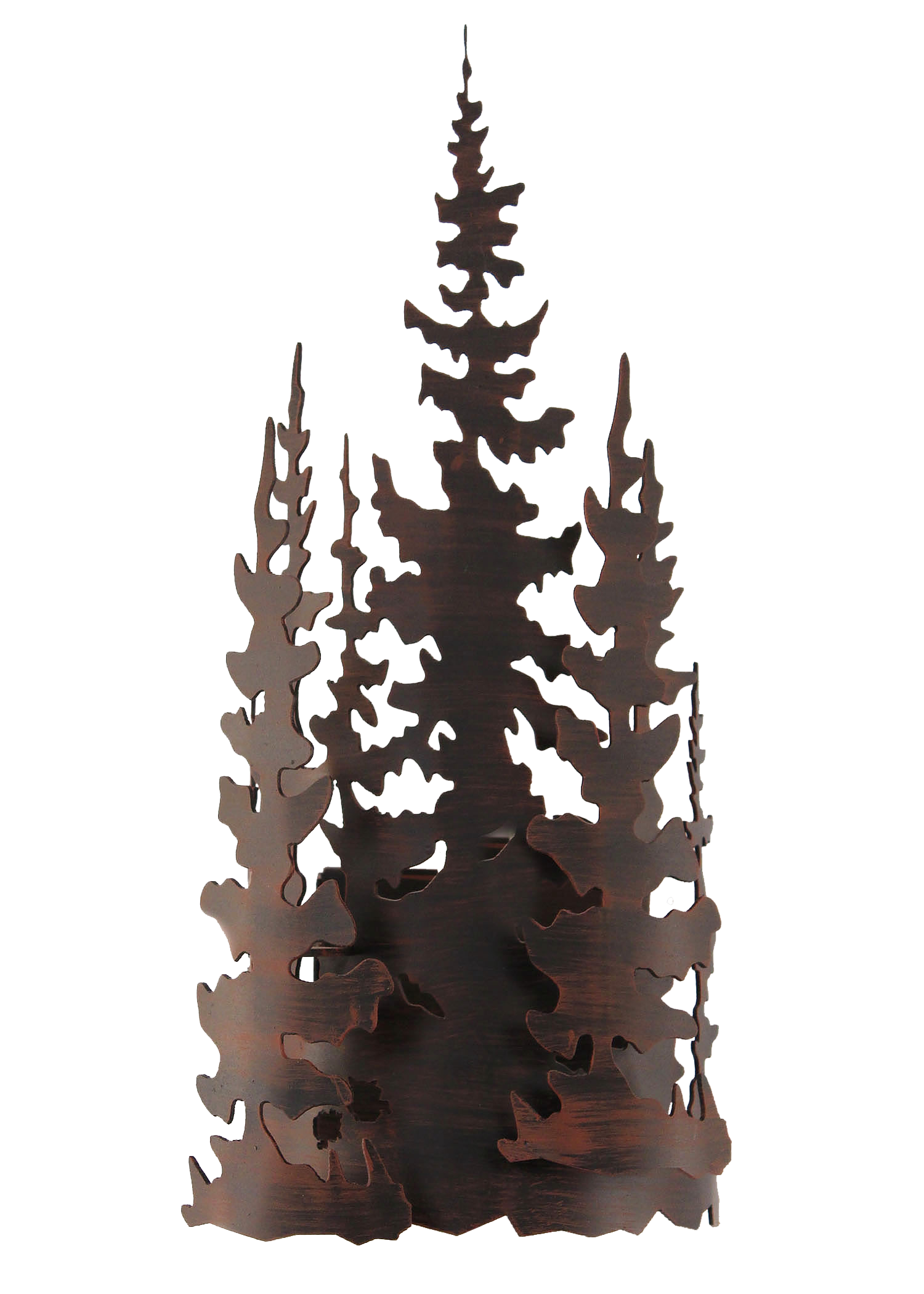 Coast Lamp Manufacturing 18"H Iron Trees Wall Sconce