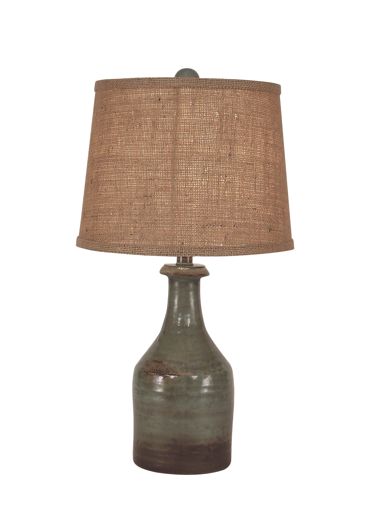 Coast Lamp Manufacturing 23"H Harbor Small Clay Jug Accent Table Lamp