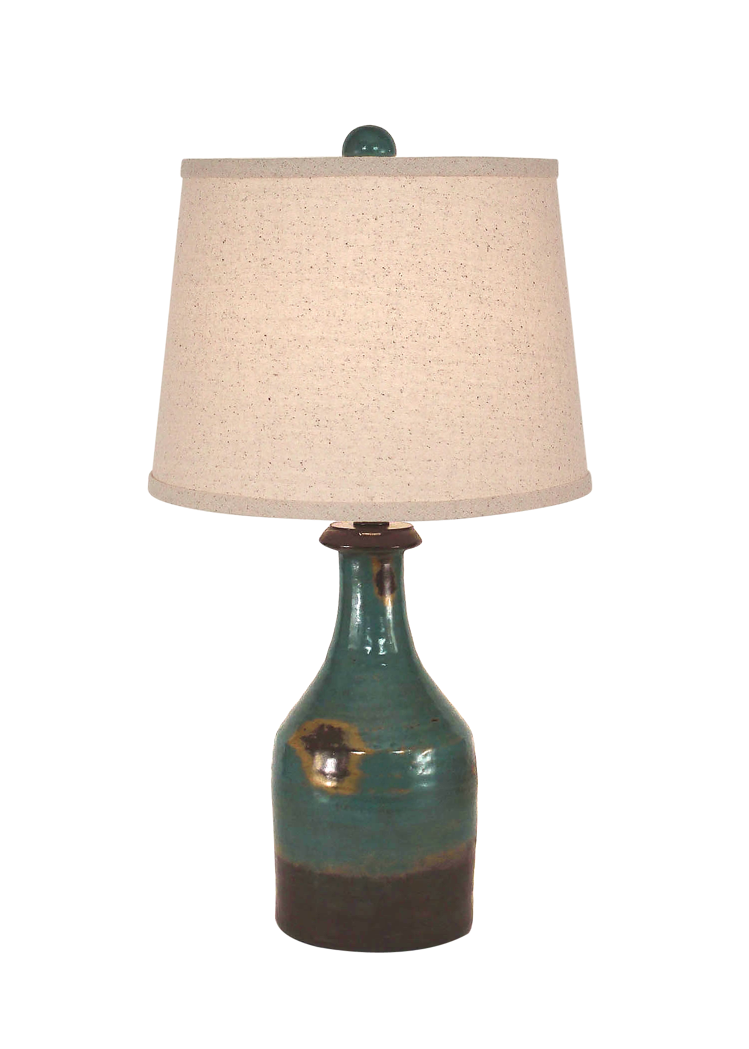 Coast Lamp Manufacturing 23"H Harvest Small Clay Jug Accent Table Lamp