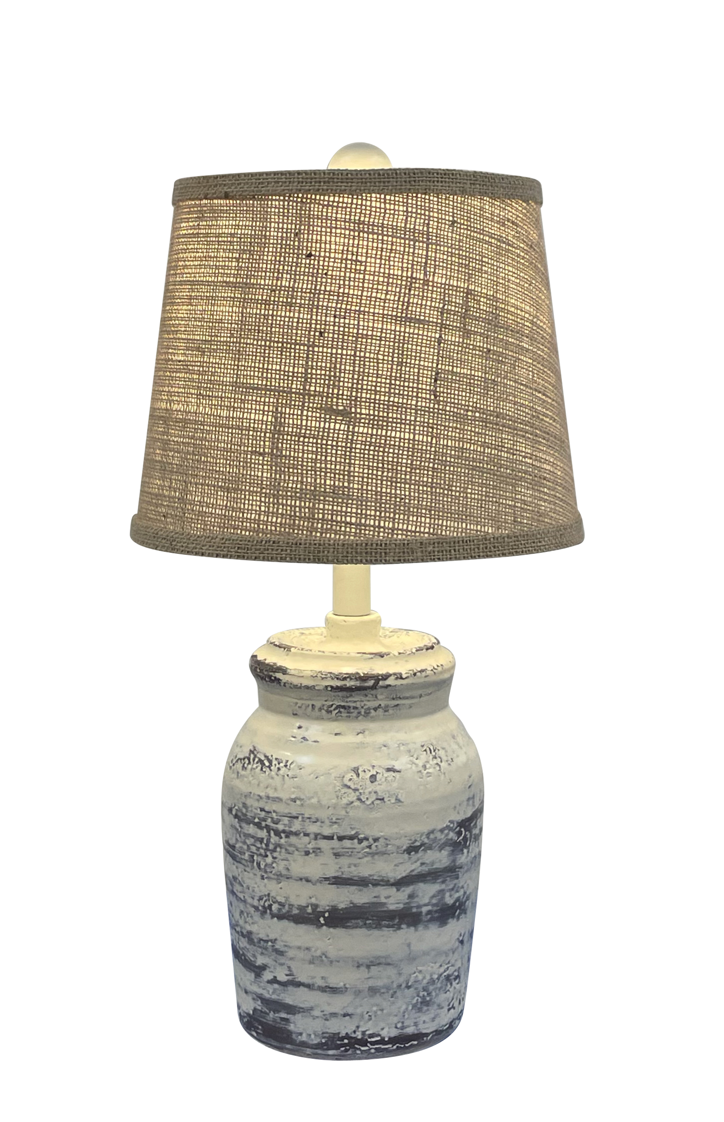 Coast Lamp Manufacturing 23"H Rugged Cottage Small Clay Jug Table Lamp