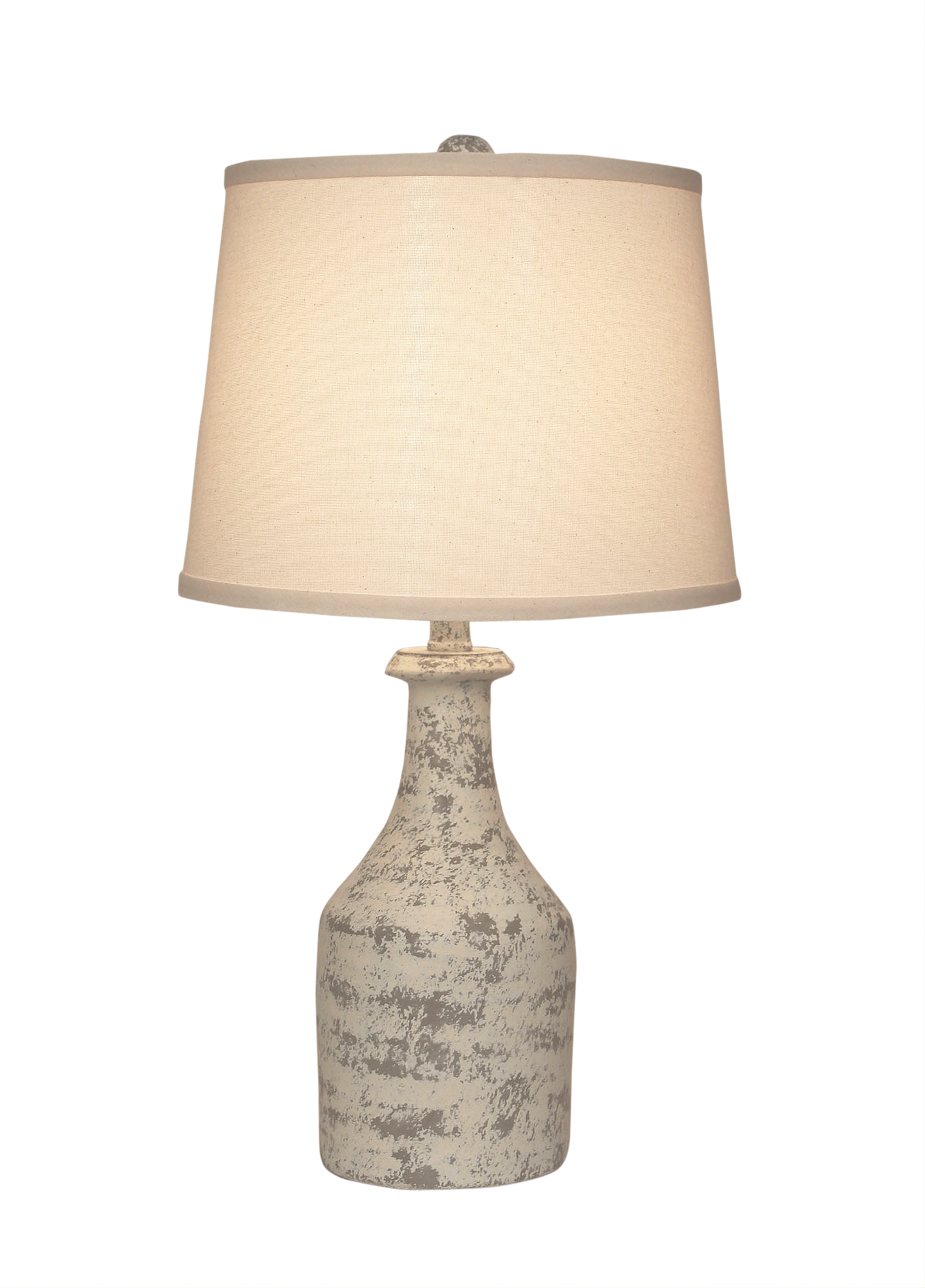 Coast Lamp Manufacturing 23"H Stone Small Clay Jug Table Lamp