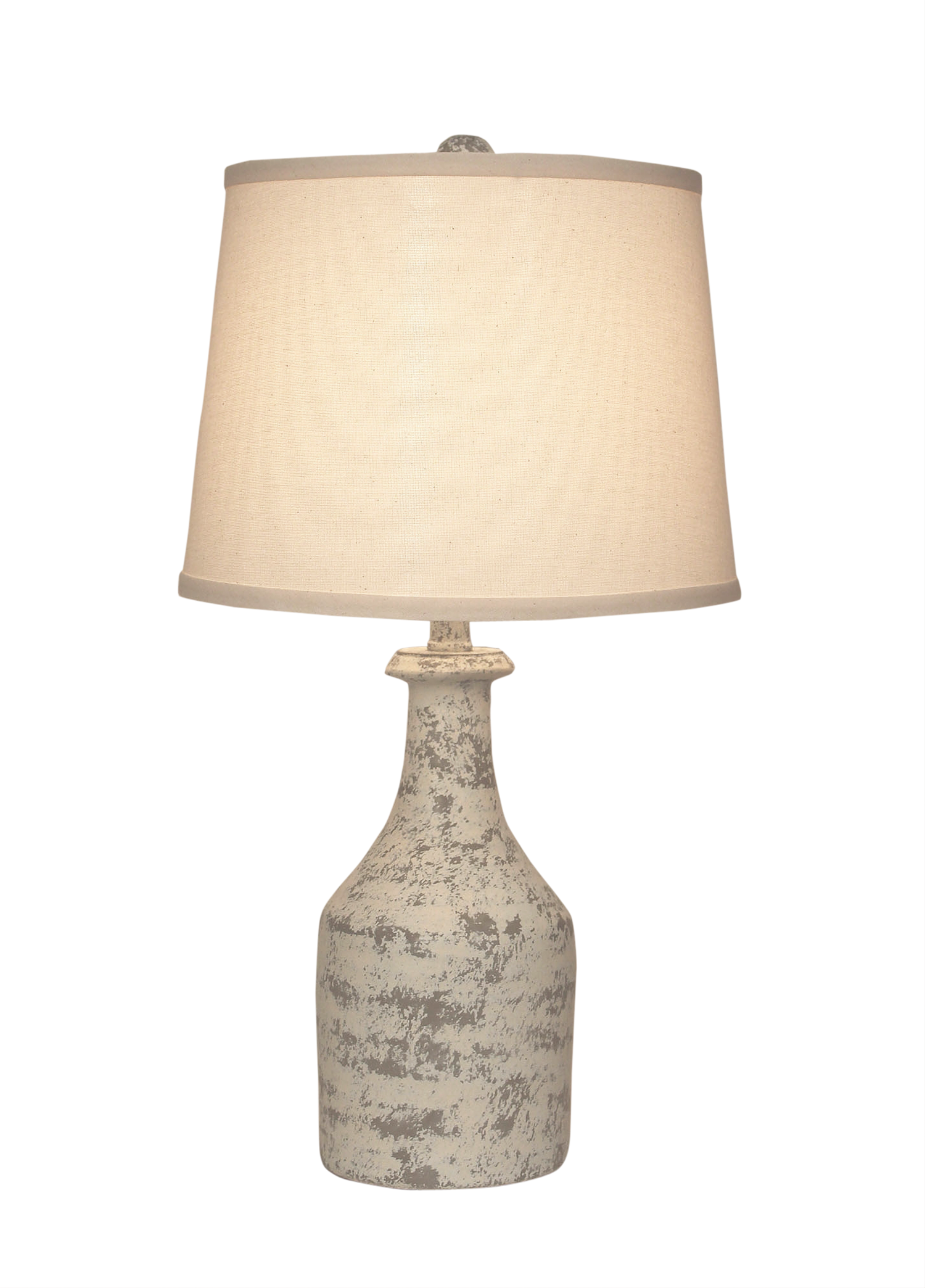 Coast Lamp Manufacturing 23"H Stone Small Clay Jug Table Lamp