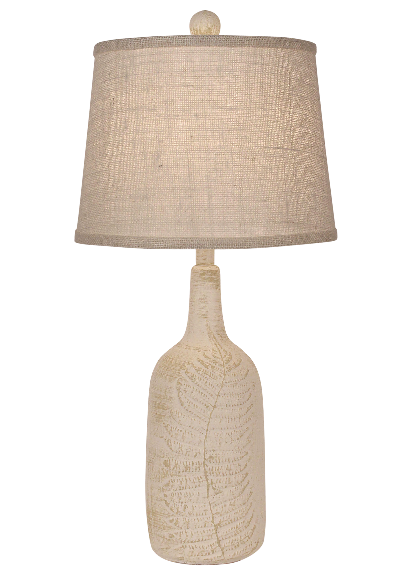 Coast Lamp Manufacturing 24"H Nude Two Tone Leaf Accent Lamp