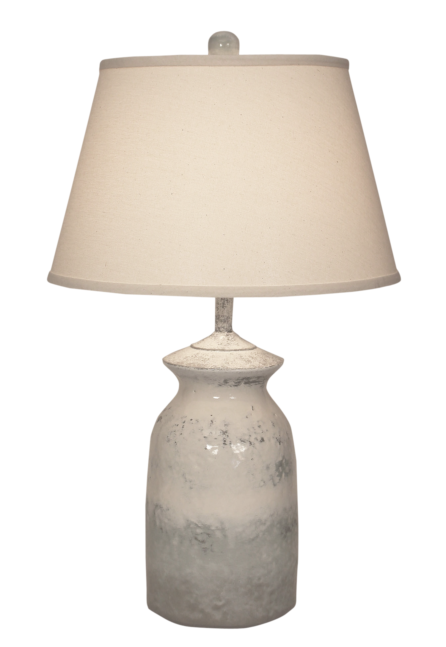 Coast Lamp Manufacturing 26"H Alabaster Short Pottery Table Lamp