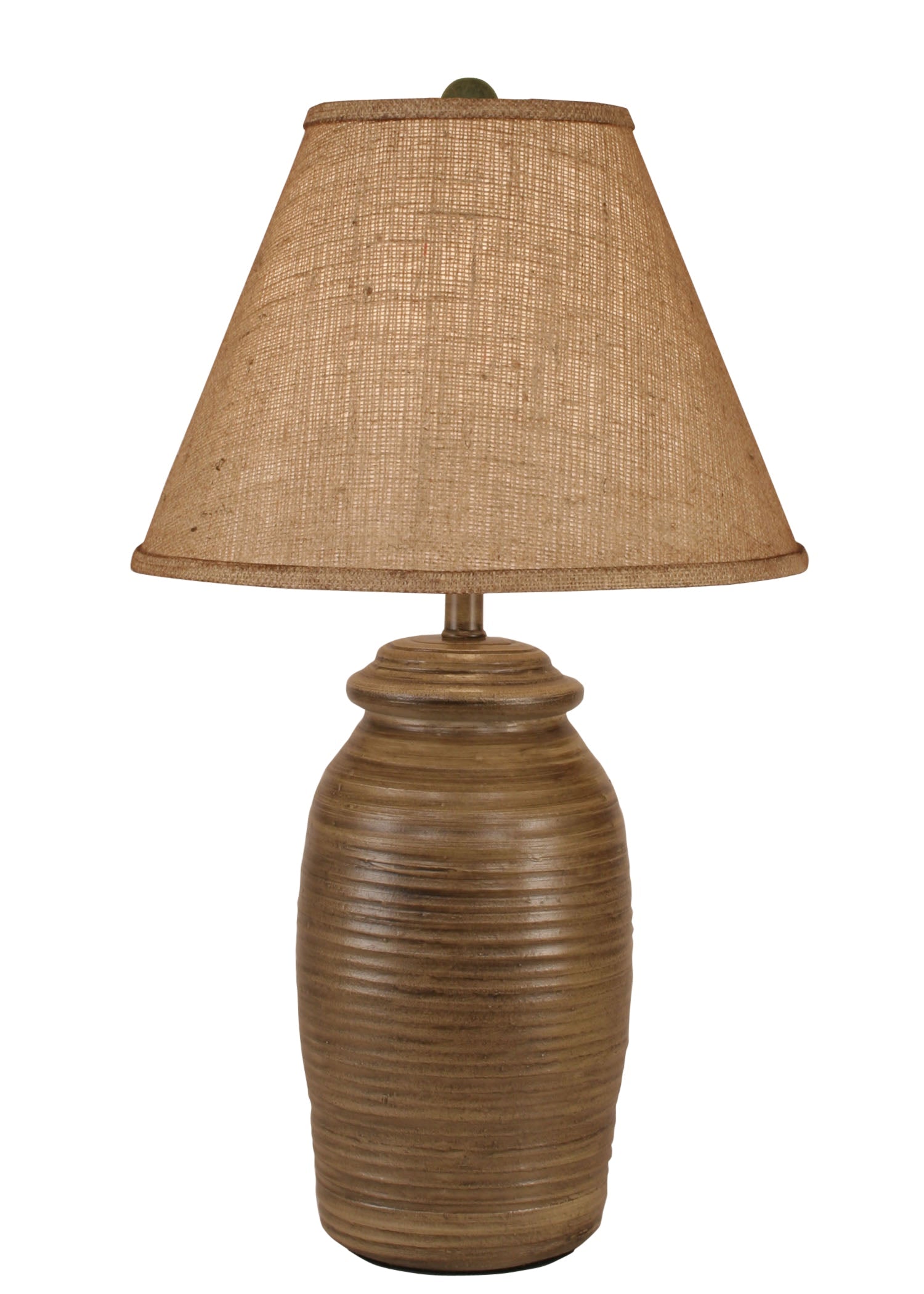 Coast Lamp Manufacturing 27"H Aspen Small Ginger Jar With Real Pine Cone Accent