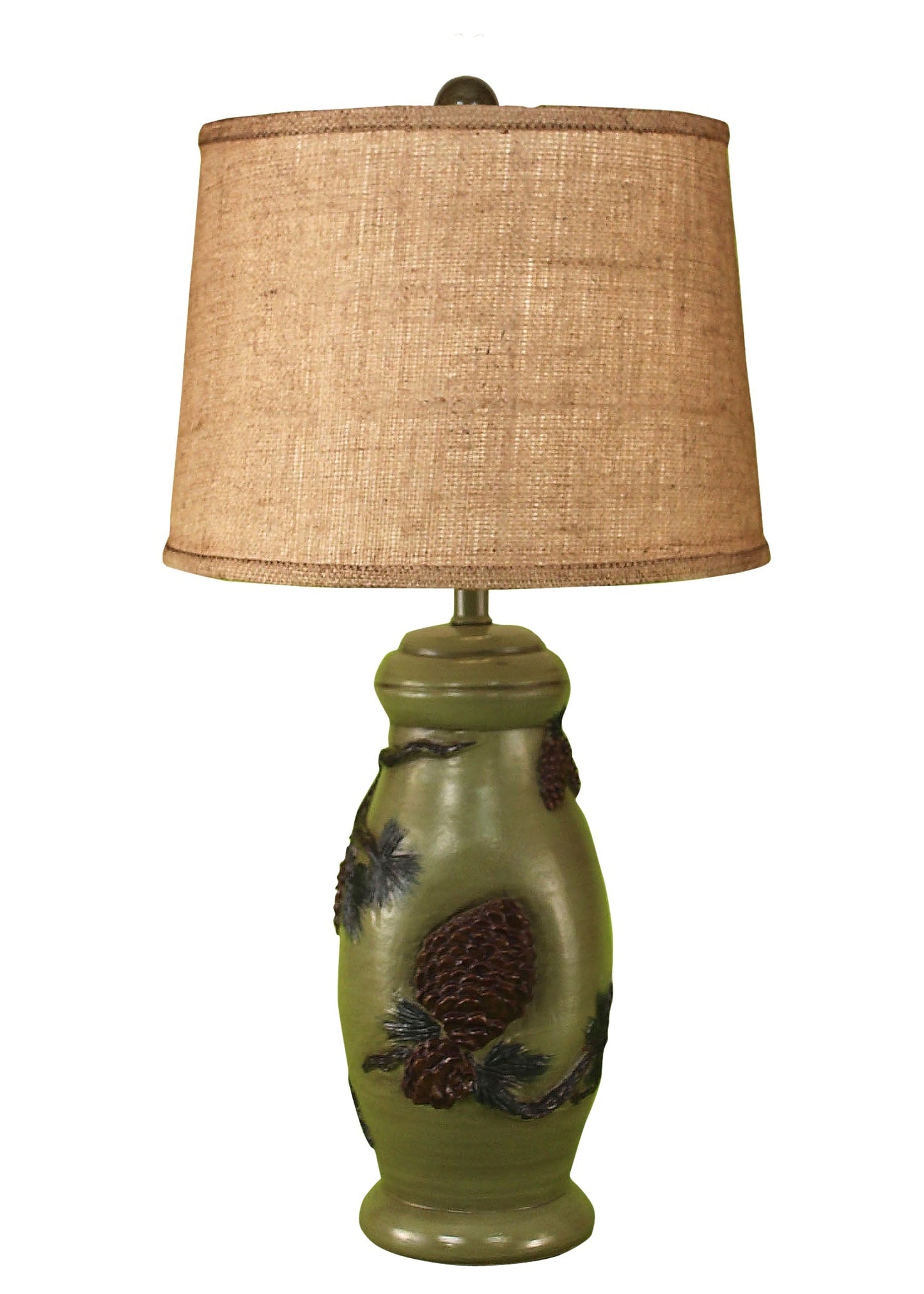 Coast Lamp Manufacturing 27"H Forest Pine Cone Table Lamp