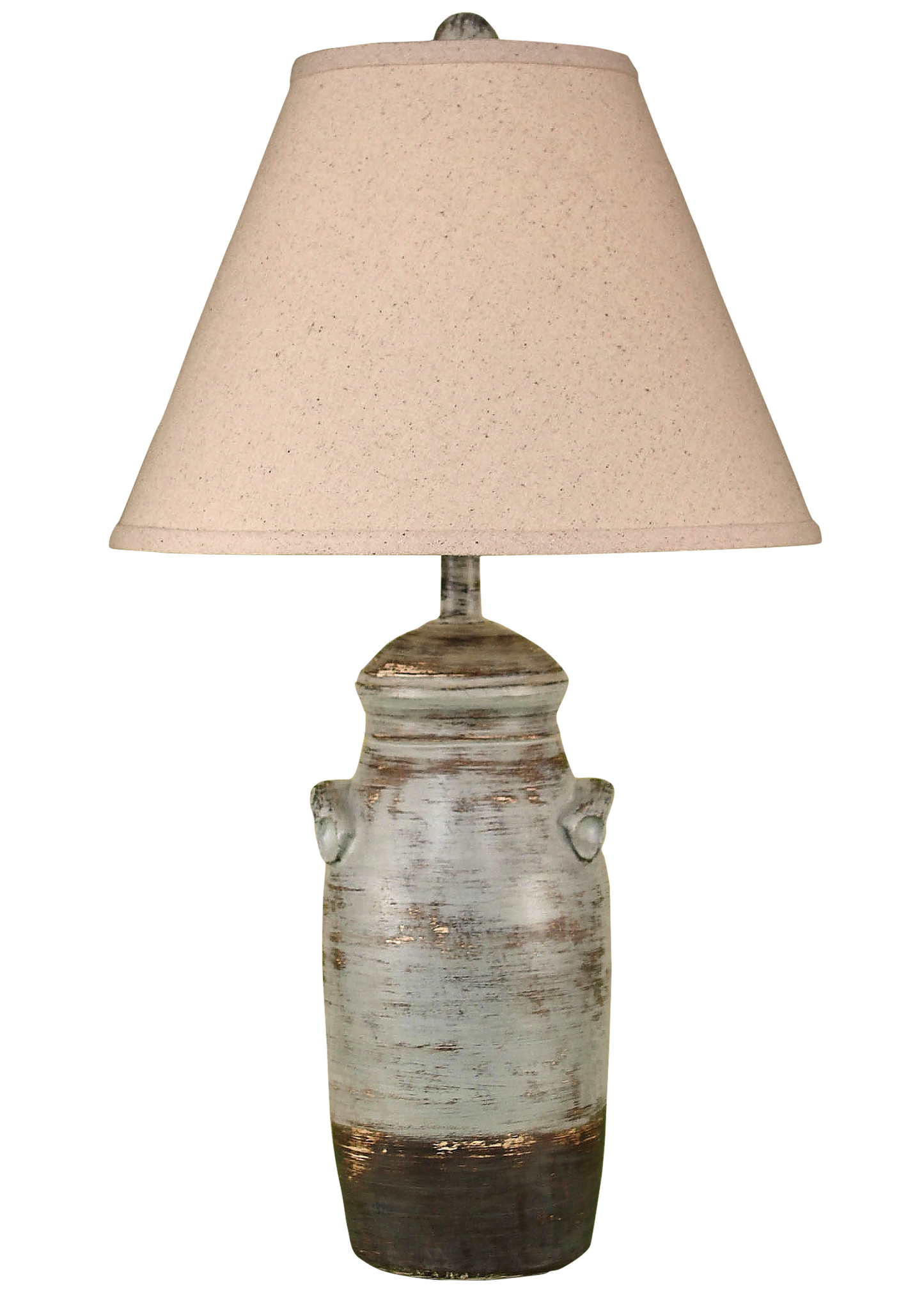 Coast Lamp Manufacturing 27"H Graystone Small Slender Crock Table Lamp