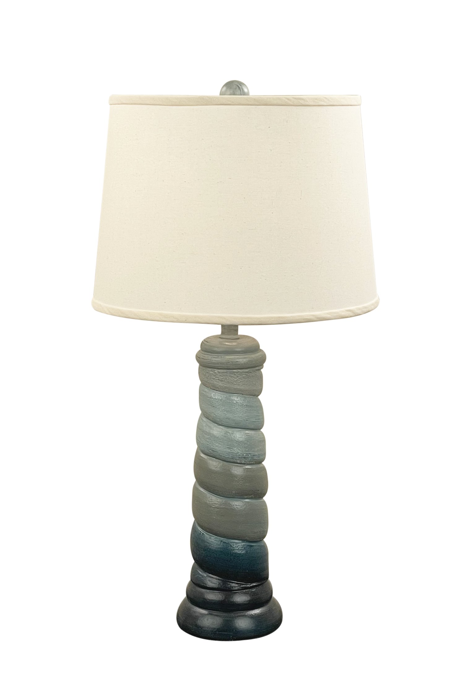 Coast Lamp Manufacturing 27"H Nautical Swirl Accent Table Lamp