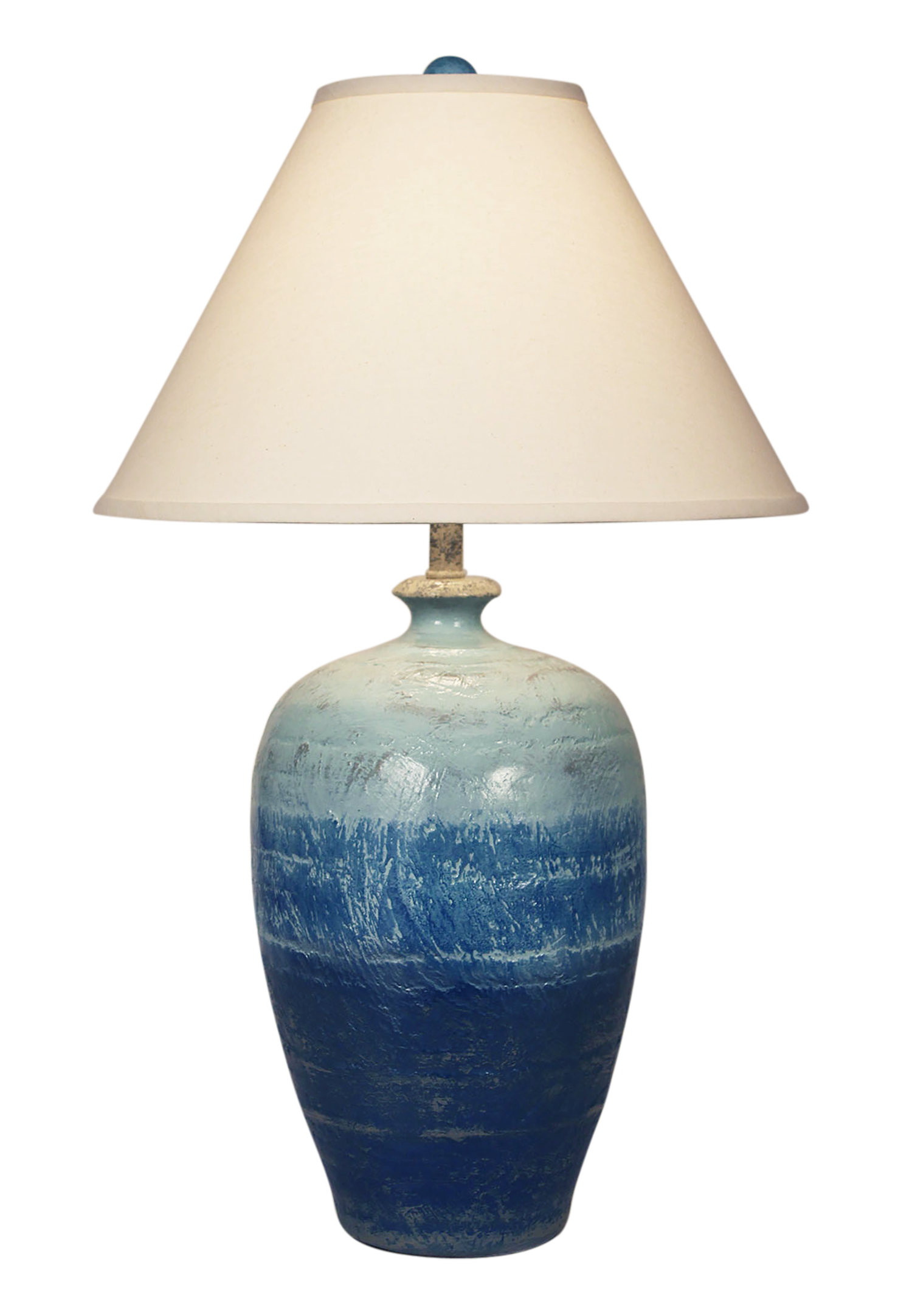 Coast Lamp Manufacturing 28"H Bahama Textured Pot Table Lamp
