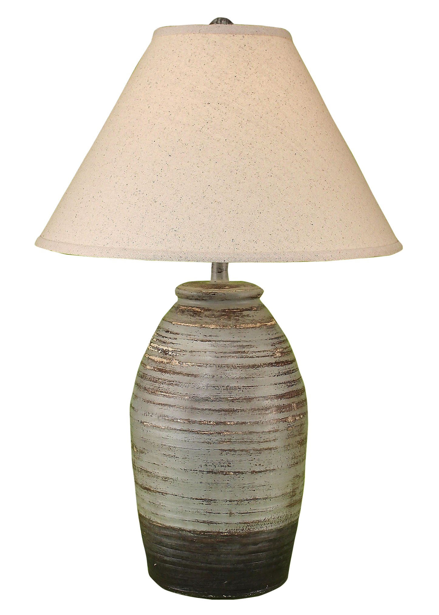 Coast Lamp Manufacturing 28"H Graystone Ginger Jar Table Lamp