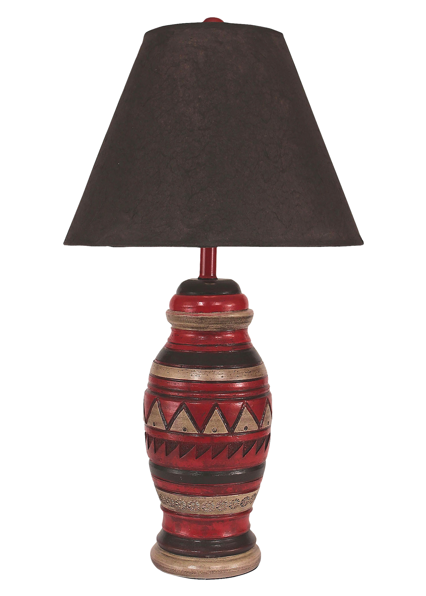Coast Lamp Manufacturing 28"H Outback Saddle Bag Table Lamp
