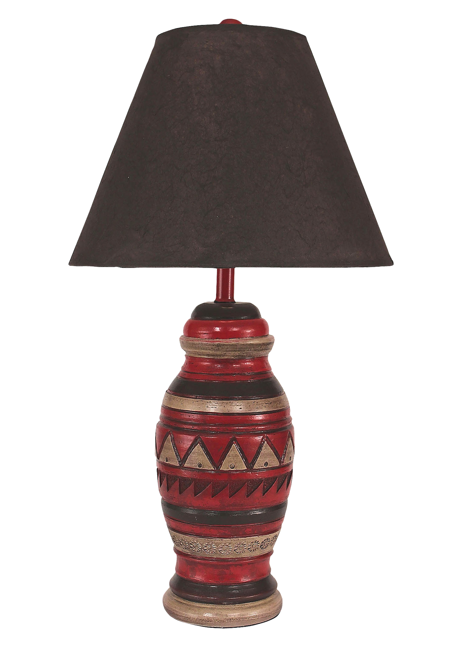 Coast Lamp Manufacturing 28"H Outback Saddle Bag Table Lamp