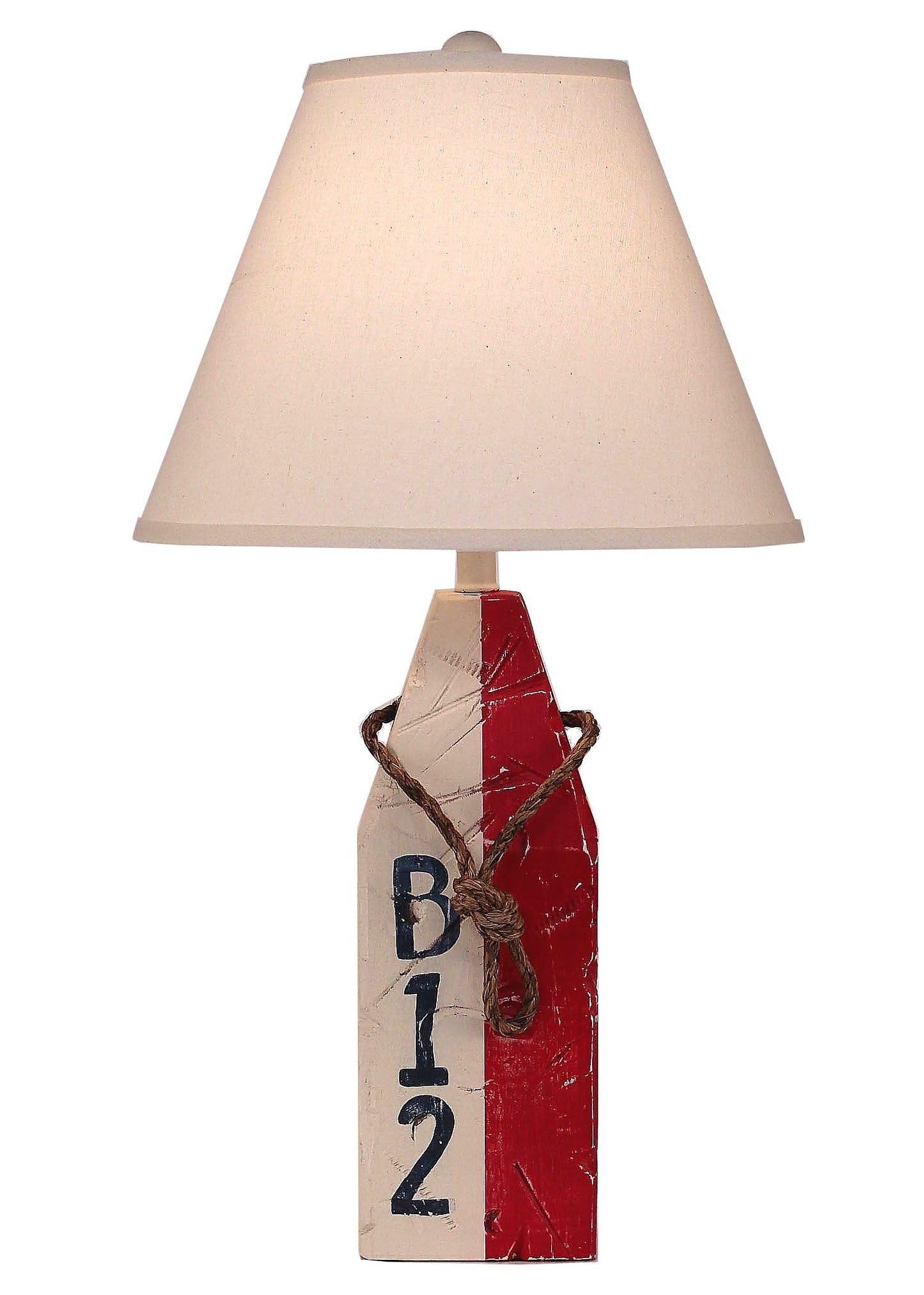 Coast Lamp Manufacturing 28"H Primary Rectangle Bouy Table Lamp
