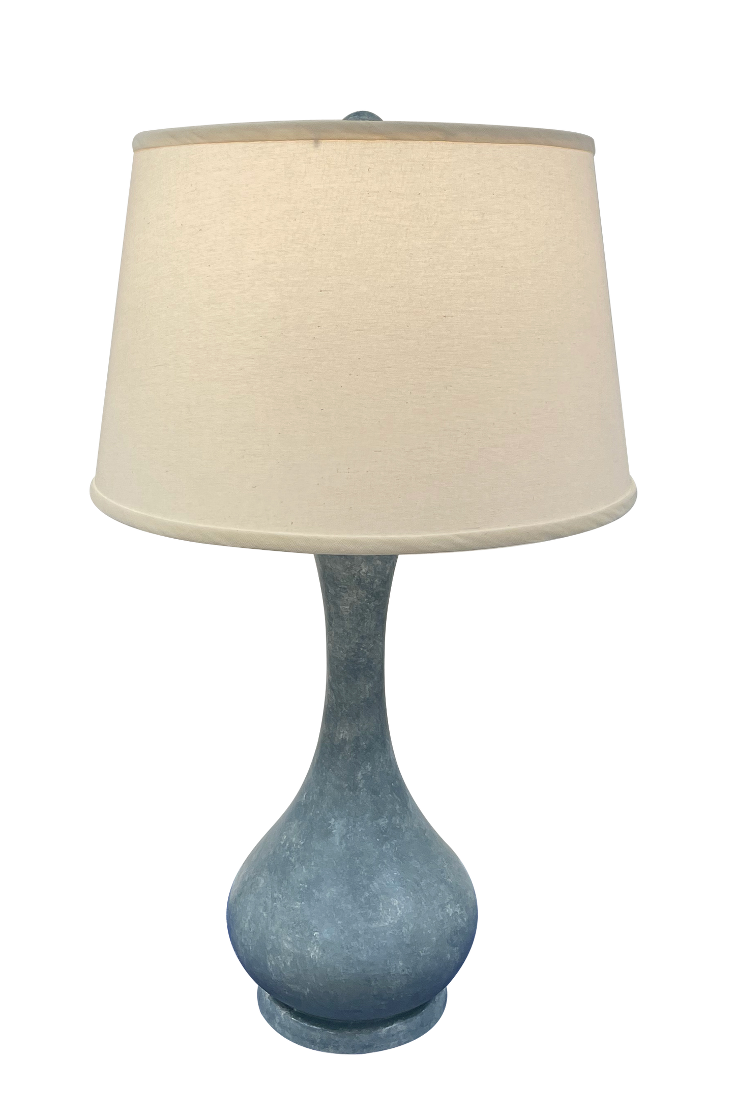 Coast Lamp Manufacturing 28"H Two Tone Slate Smooth Genie Bottle Table Lamp