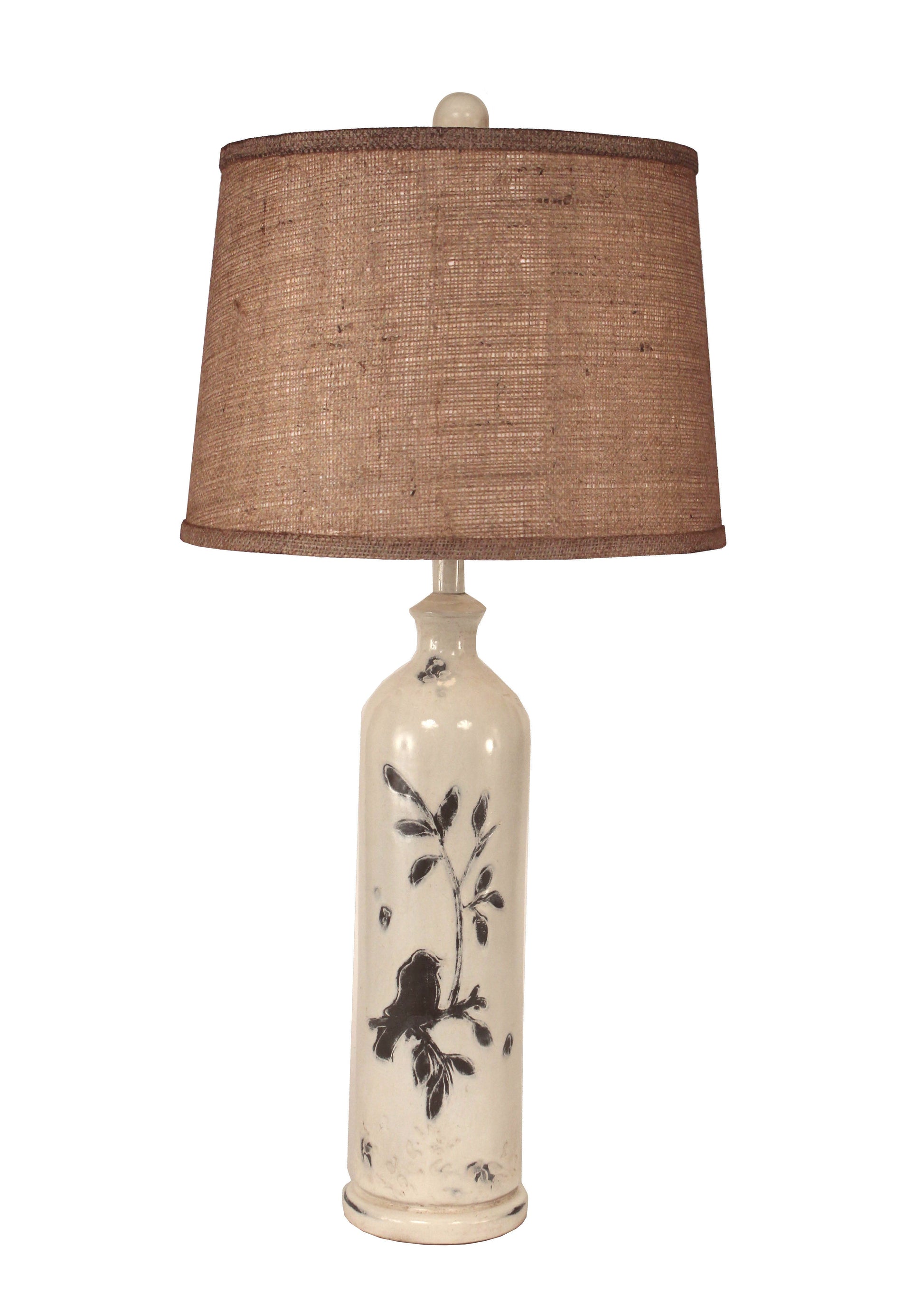 Coast Lamp Manufacturing 29"H Distressed Nude Tall Birds On A Branch Table Lamp