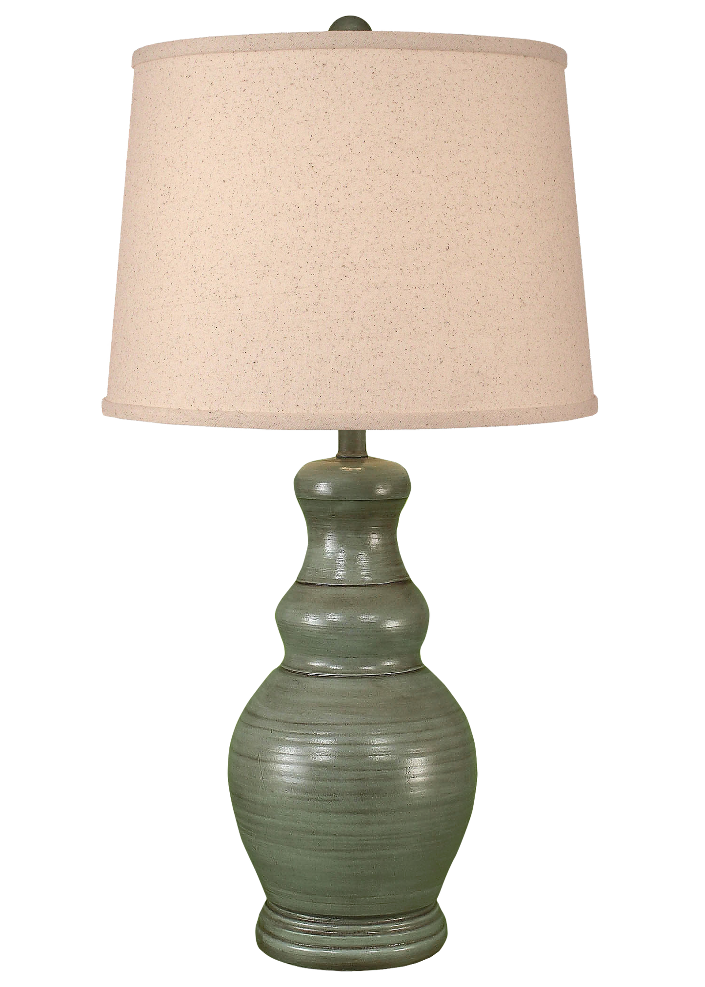 Coast Lamp Manufacturing 29"H Glazed Atlantic Gray Classic Casual Table Lamp