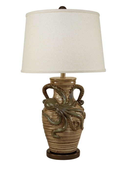 Coast Lamp Manufacturing 29"H Harbor Octopus Table Lamp With Dark Bronze Base