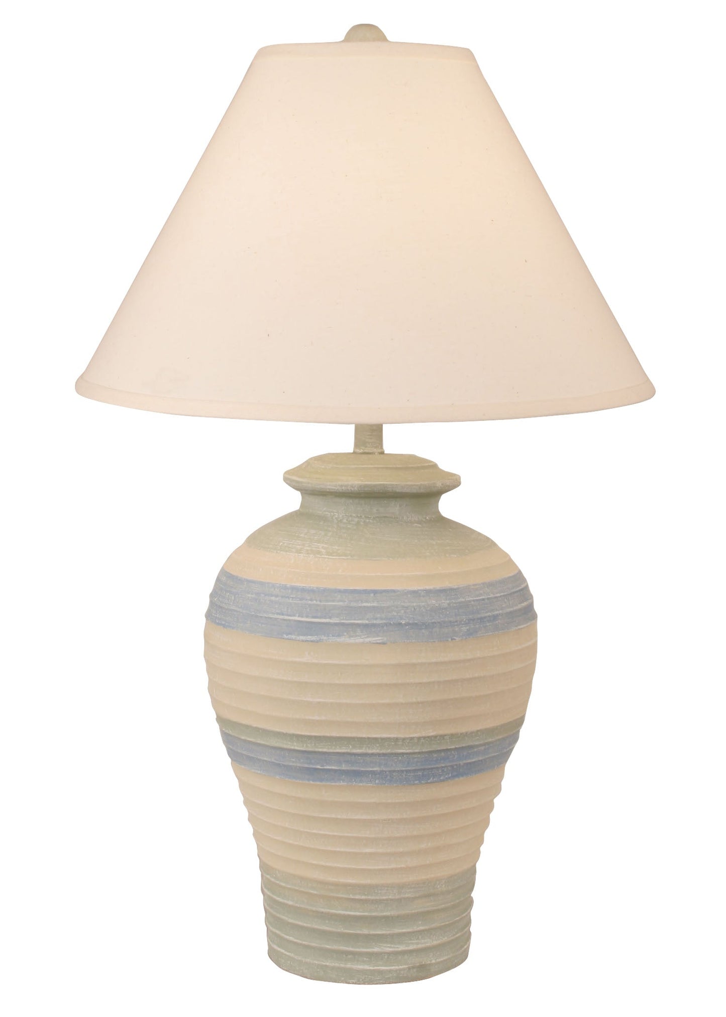 Coast Lamp Manufacturing 29"H Salem Chunky Ribbed Table Lamp