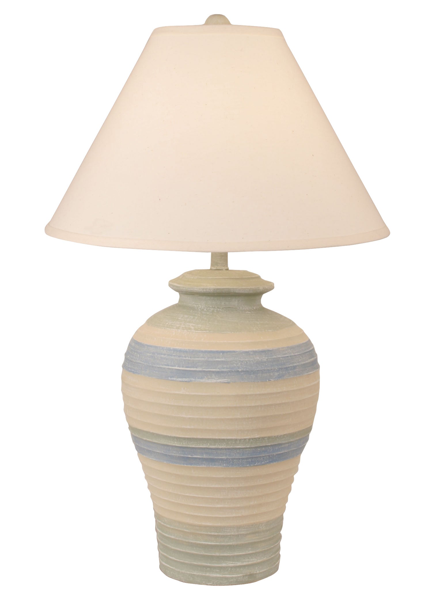Coast Lamp Manufacturing 29"H Salem Chunky Ribbed Table Lamp