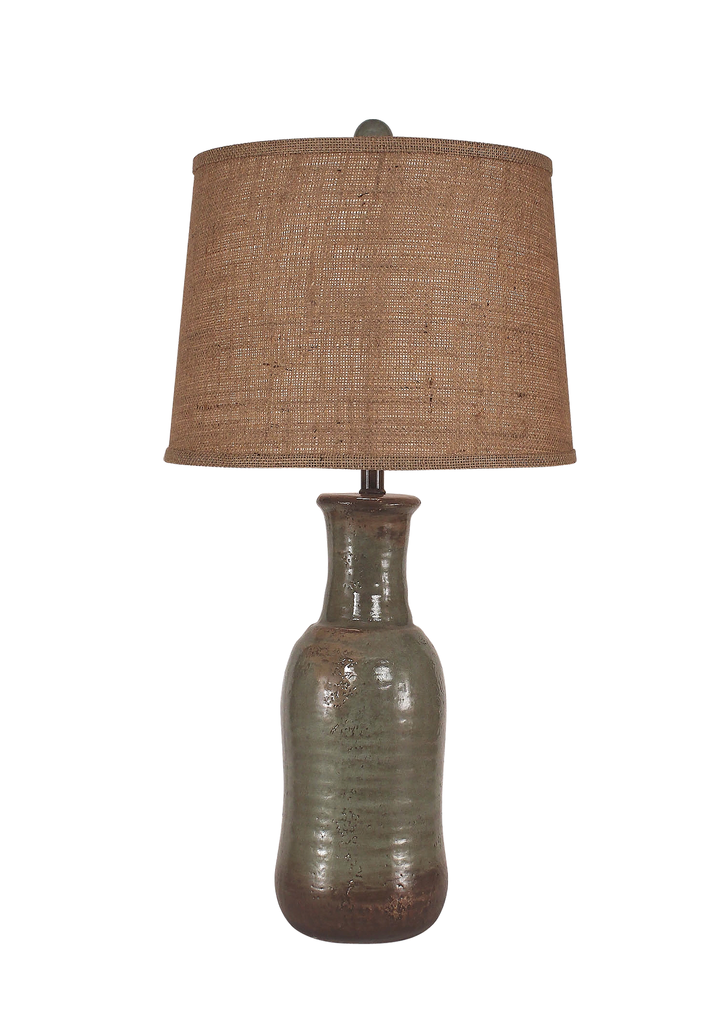 Coast Lamp Manufacturing 30"H Harbor Faux Clay Water Jug Table Lamp