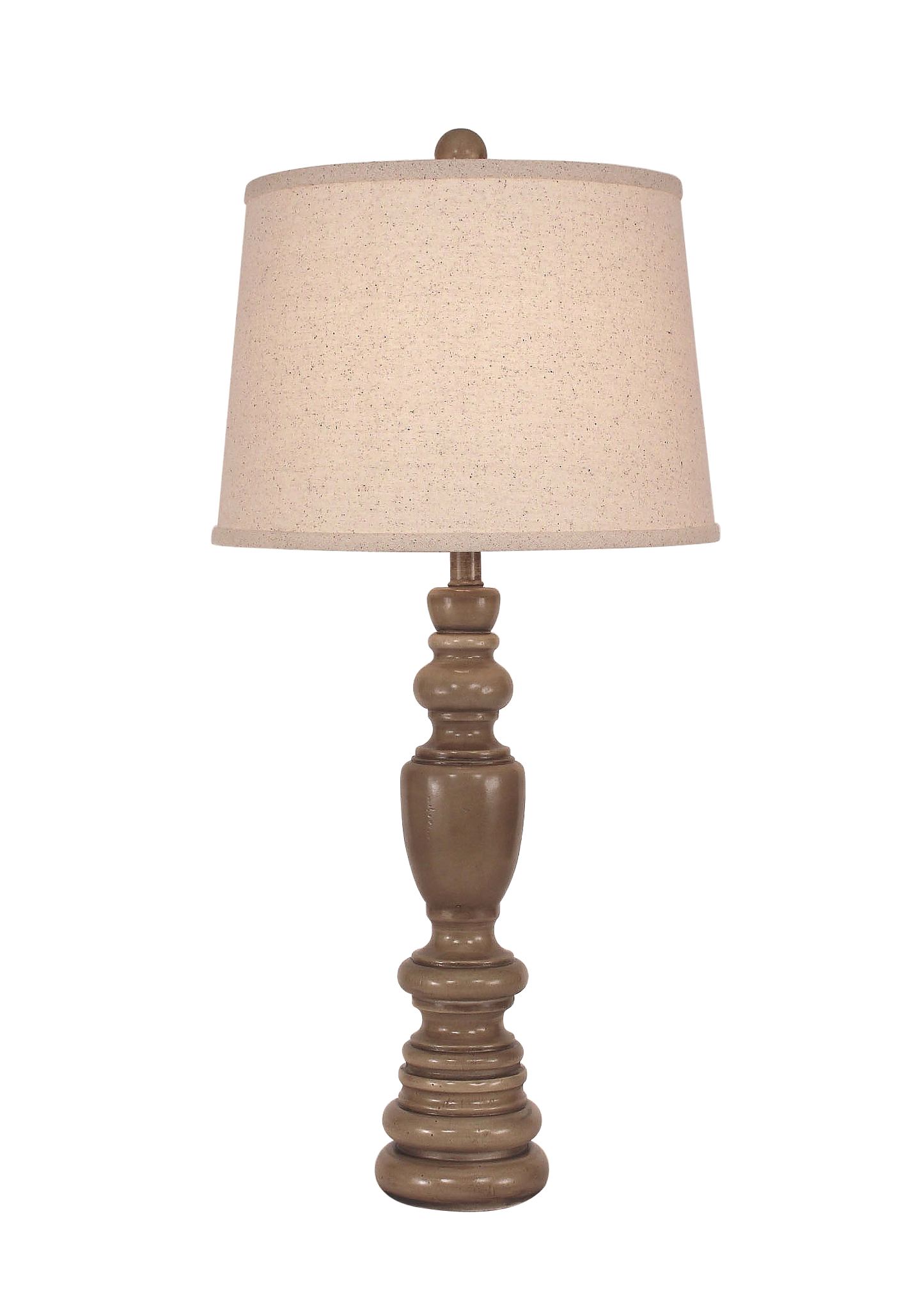 Coast Lamp Manufacturing 31"H Cottage Glaze Multi Ring Casual Pot Table Lamp