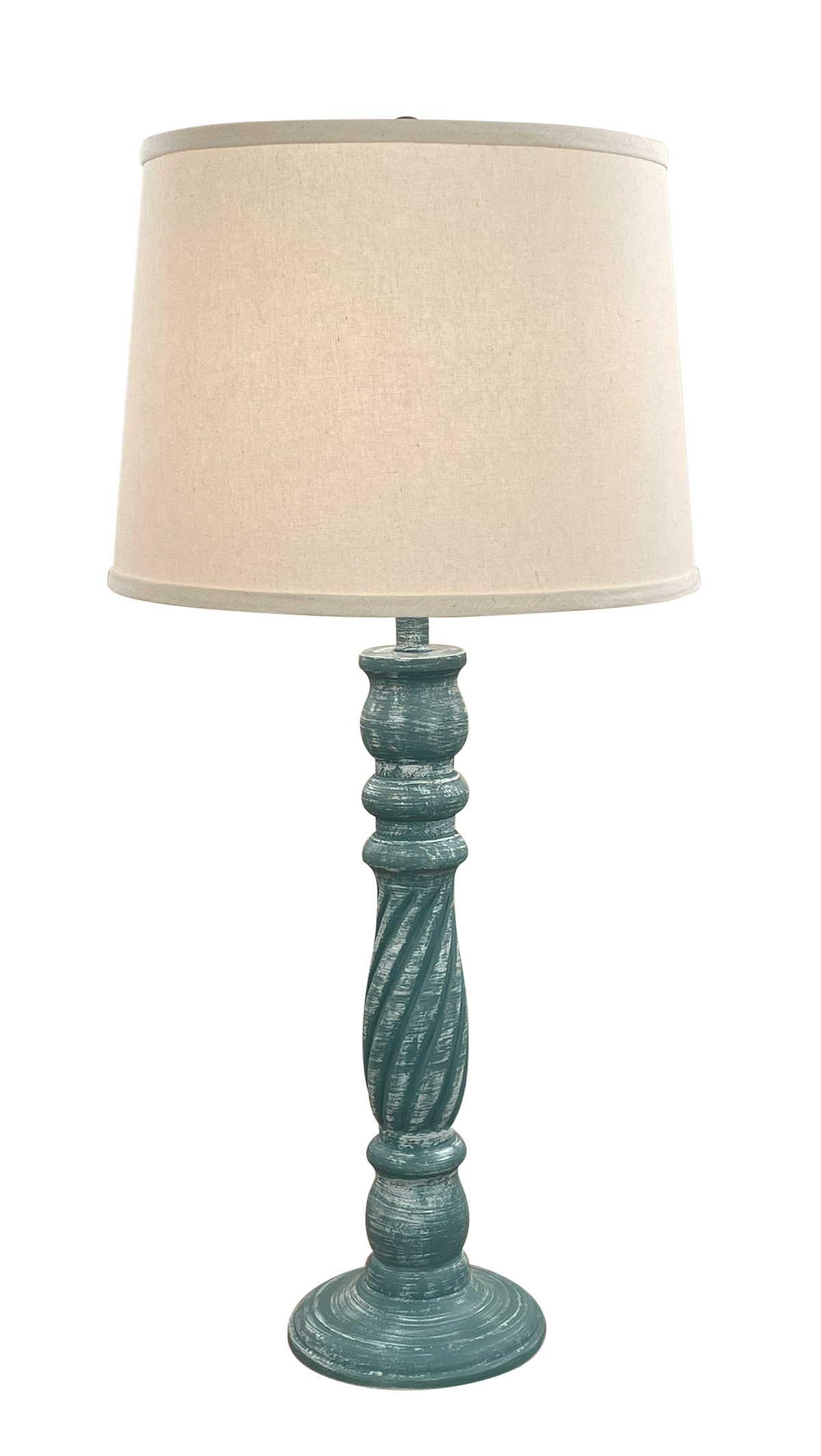 Coast Lamp Manufacturing 32"H Riverway Swirl Table Lamp