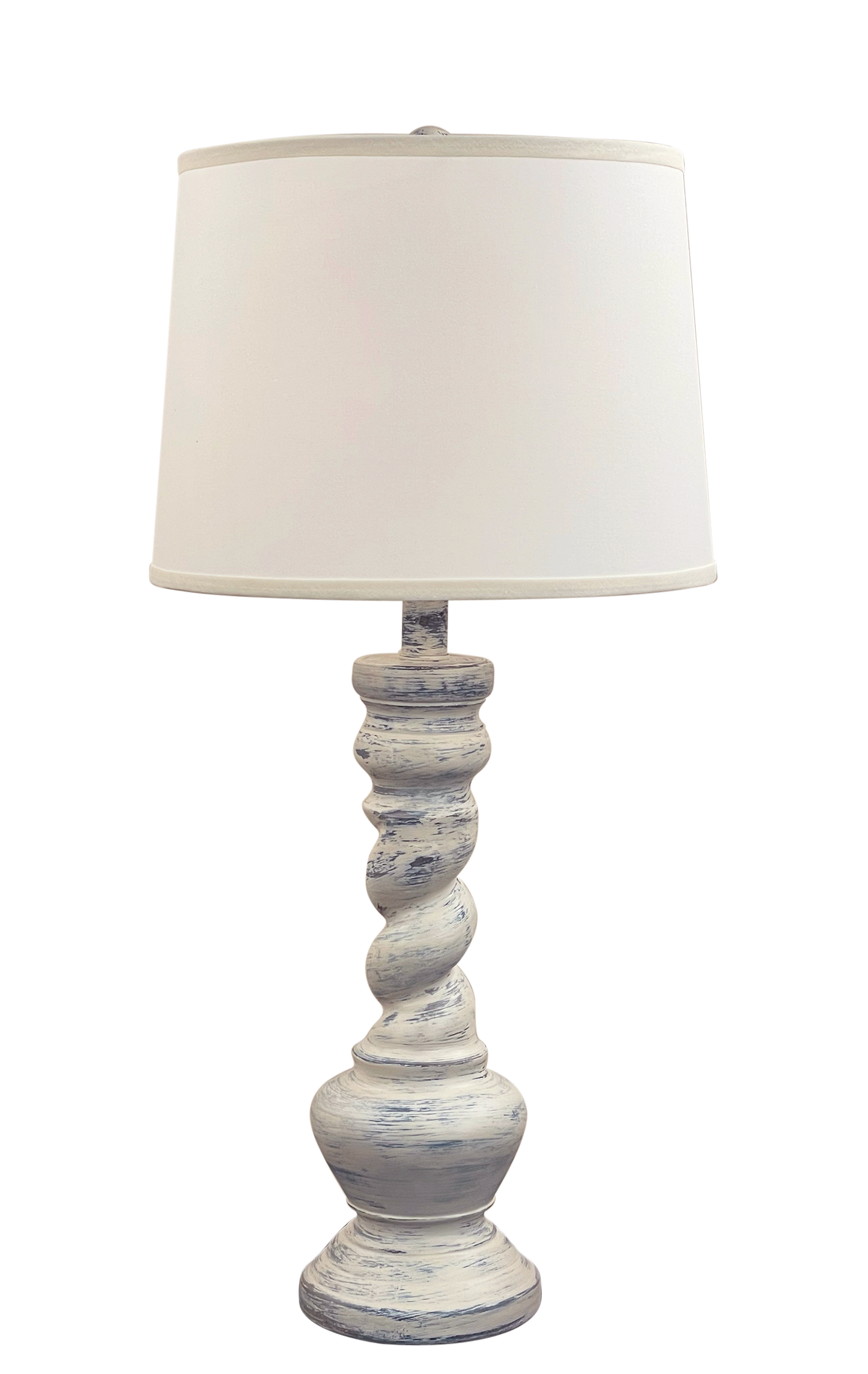 Coast Lamp Manufacturing 32"H Shabby Nautical Country Twist Table Lamp