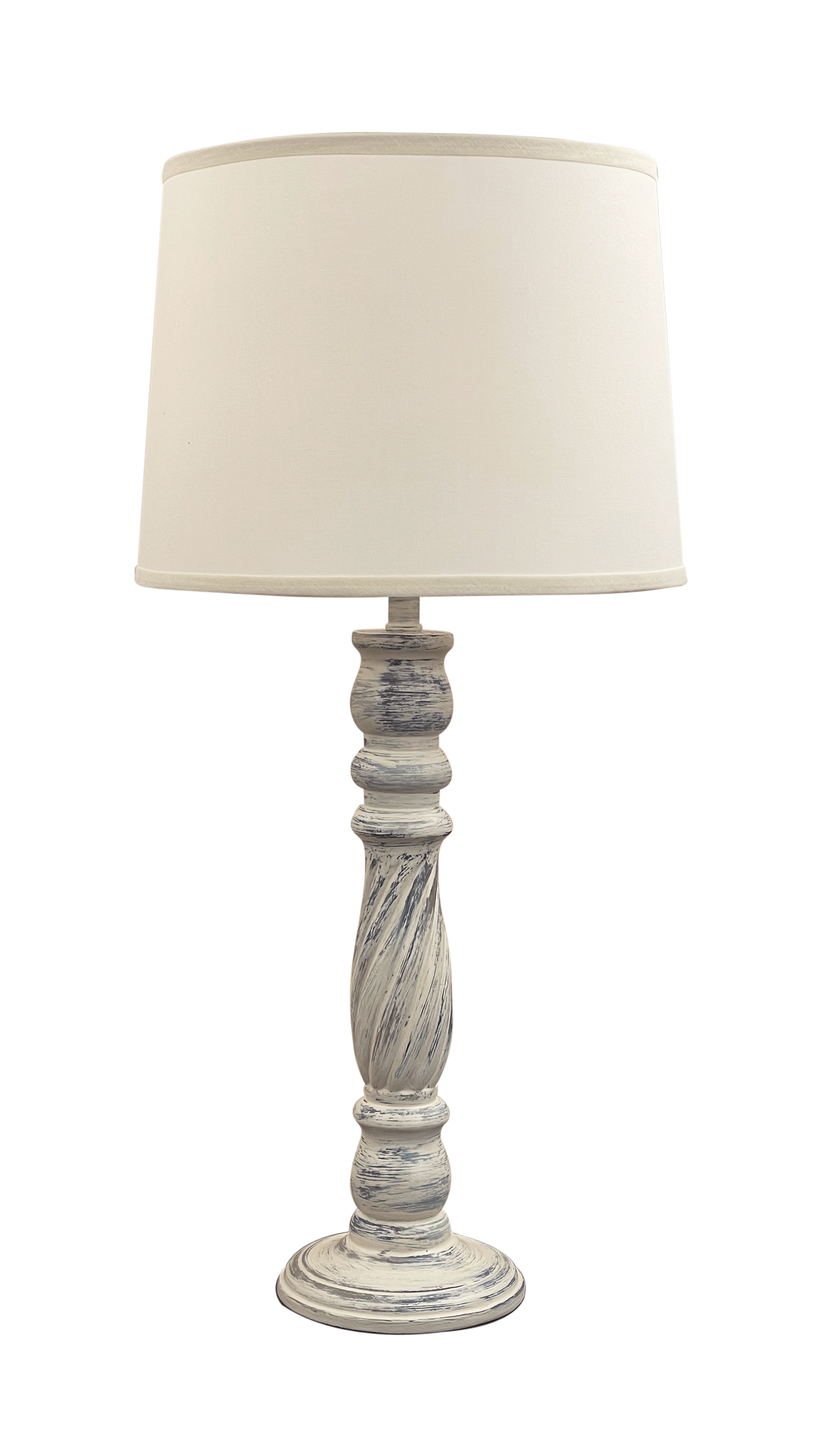 Coast Lamp Manufacturing 32"H Shabby Nautical Swirl Table Lamp