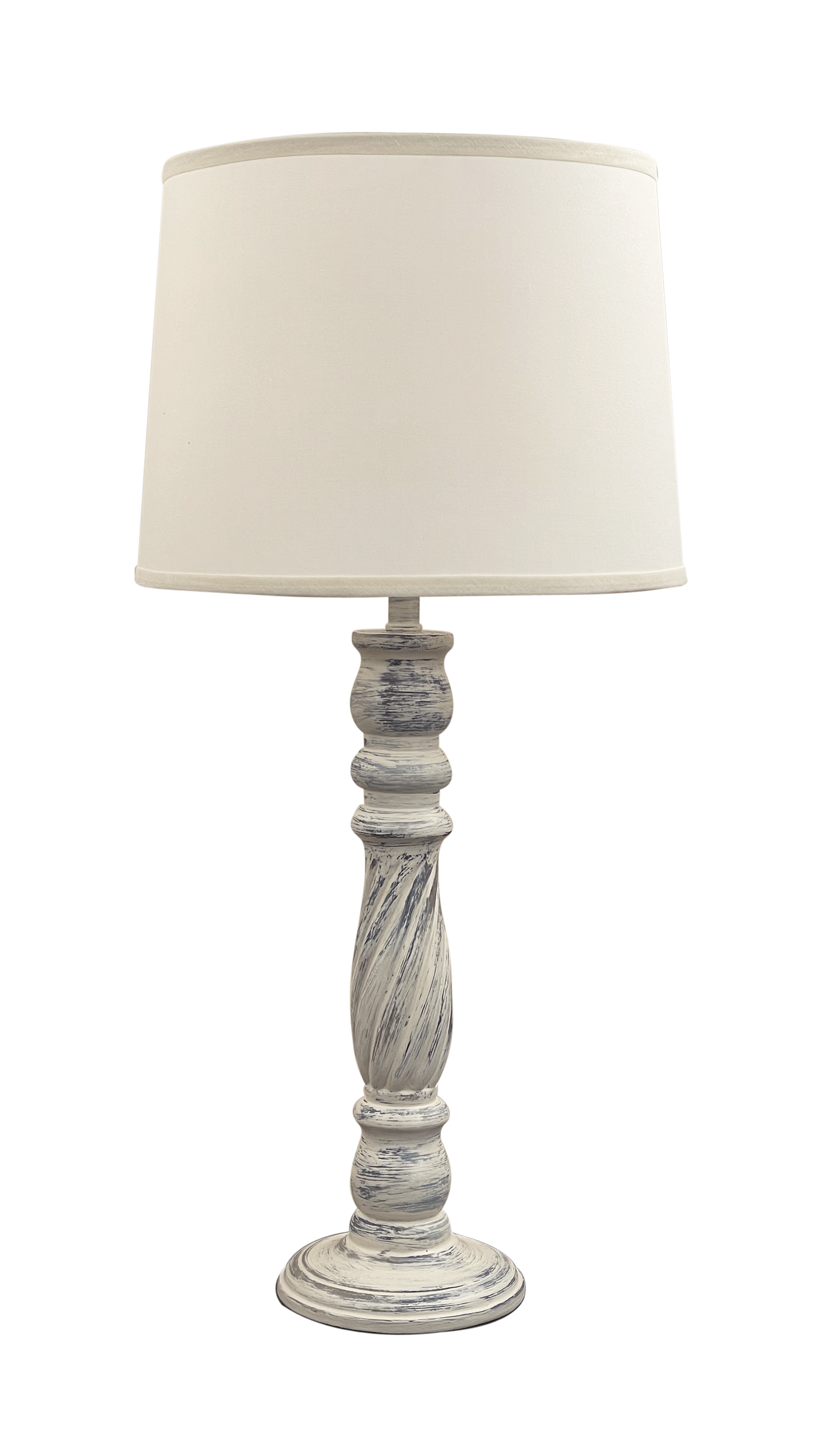 Coast Lamp Manufacturing 32"H Shabby Nautical Swirl Table Lamp