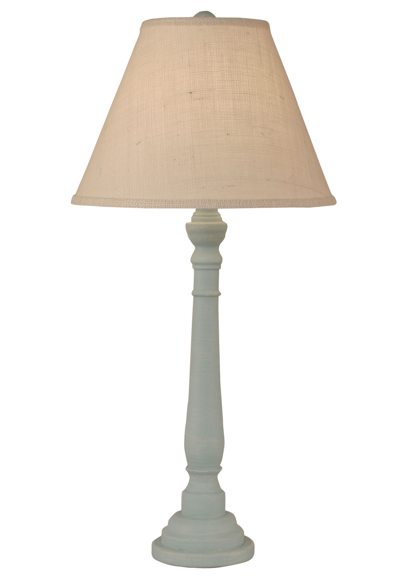 Coast Lamp Manufacturing 32"H Weathered Atlantic Gray Round Buffet Table Lamp
