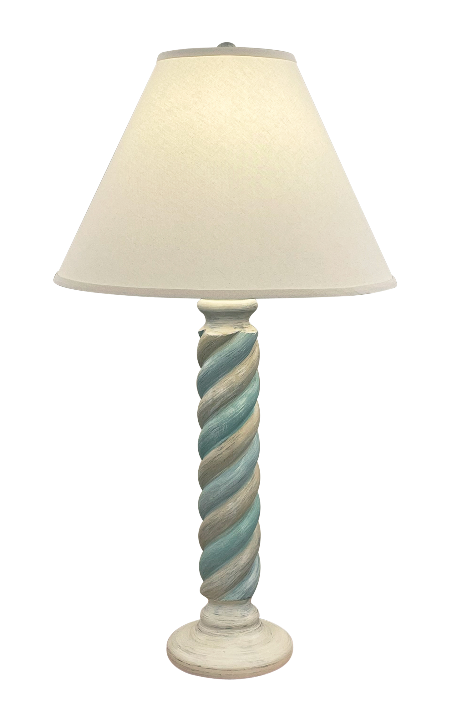 Coast Lamp Manufacturing 33"H Low Tide Small Rope Table Lamp