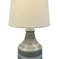 Coast Lamp Manufacturing Coastal Living 25"H Overboard Wide Clay Jug Table Lamp
