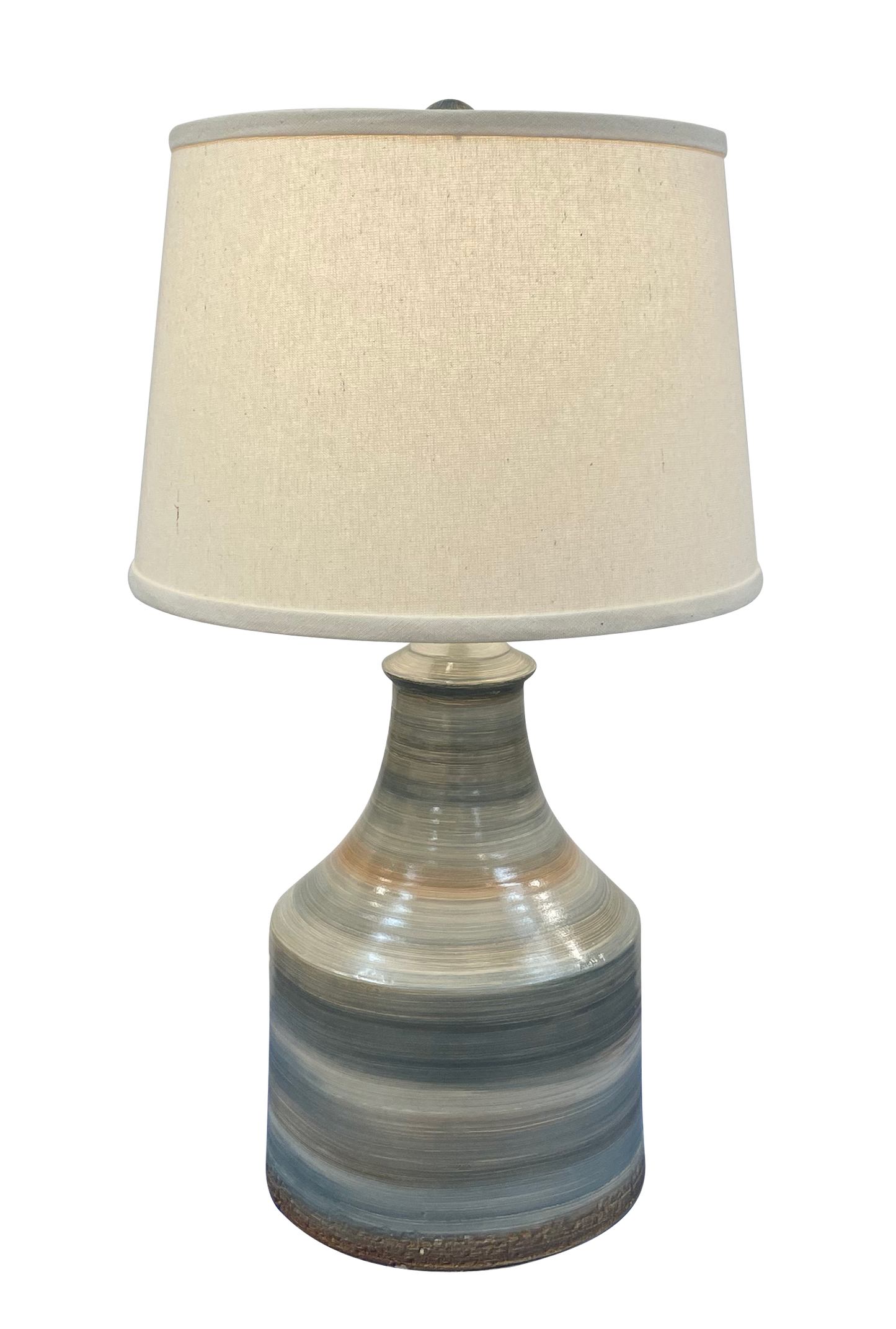 Coast Lamp Manufacturing Coastal Living 25"H Overboard Wide Clay Jug Table Lamp