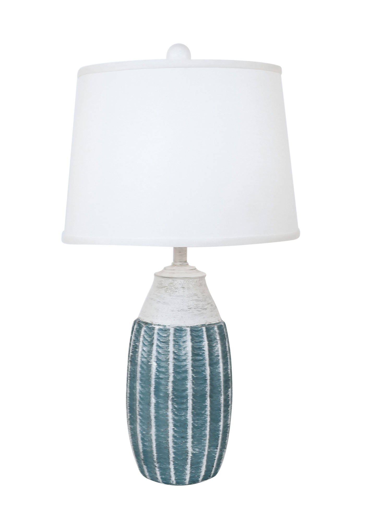 Coast Lamp Manufacturing Coastal Living 26"H Round Louvered Table Lamp
